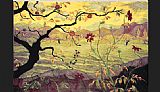 Apple Canvas Paintings - paul ranson Apple Tree with Red Fruit